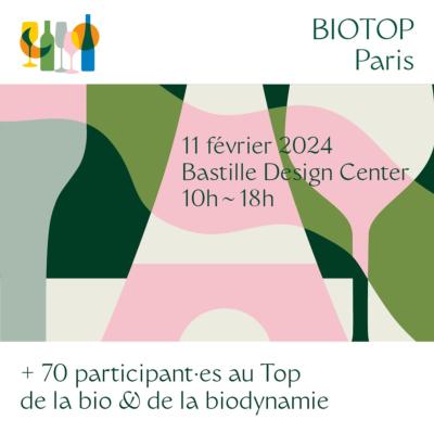 Dégustation professionnelle BIOTOP - Paris 2024