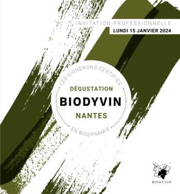 Dgustation professionnelle Biodyvin - Nantes 2024
