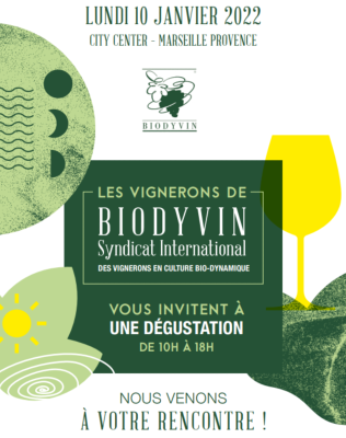Dégustation professionnelle Biodyvin - Marseille 2022