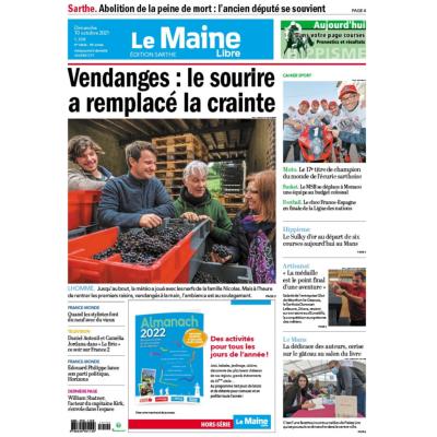 Le Maine Libre n°23636 - Edition Sarthe